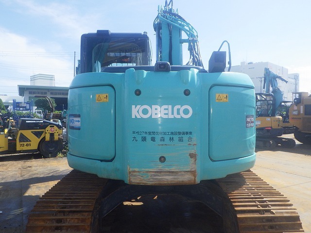 KOBELCO SK135SR-3F ★ Excavator ★ 600G, ROPS CAB, PROCESSOR (GP35A-641), BLADE, COM-PIPING (5), A/C, MULTI, WINCH