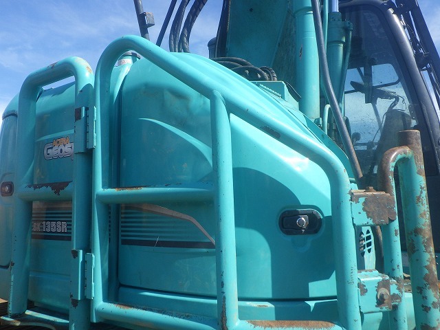 KOBELCO SK135SR-3F ★ Excavator ★ 600G, ROPS CAB, PROCESSOR (GP35A-641), BLADE, COM-PIPING (5), A/C, MULTI, WINCH
