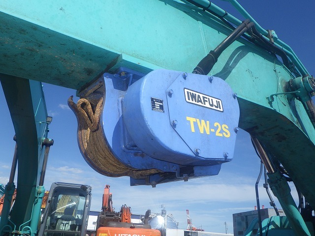 KOBELCO SK135SR-3F ★ Excavator ★ 600G, ROPS CAB, PROCESSOR (GP35A-641), BLADE, COM-PIPING (5), A/C, MULTI, WINCH