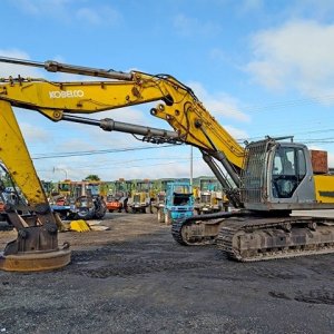 KOBELCO SK320LC-6E ★ Excavator ★ 600G, 2-piece Boom, Magnet, M/L, A/C - Image 1