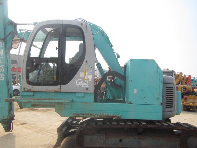 KOBELCO SK60SR-1E ★ Excavator ★ 450G+PAD, SLIDE CAB, TELESCOPIC ARM, CLAMSHELL BKT, BLADE, A/C