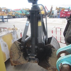 KOBELCO SK60SR-1E ★ Excavator ★ 450G+PAD, SLIDE CAB, TELESCOPIC ARM, CLAMSHELL BKT, BLADE, A/C - Image 16