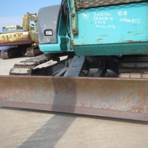 KOBELCO SK60SR-1E ★ Excavator ★ 450G+PAD, SLIDE CAB, TELESCOPIC ARM, CLAMSHELL BKT, BLADE, A/C - Image 23