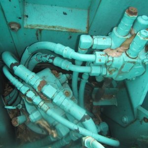 KOBELCO SK60SR-1E ★ Excavator ★ 450G+PAD, SLIDE CAB, TELESCOPIC ARM, CLAMSHELL BKT, BLADE, A/C - Image 55