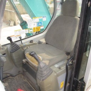 KOBELCO SK60SR-1E ★ Excavator ★ 450G+PAD, SLIDE CAB, TELESCOPIC ARM, CLAMSHELL BKT, BLADE, A/C - Image 57