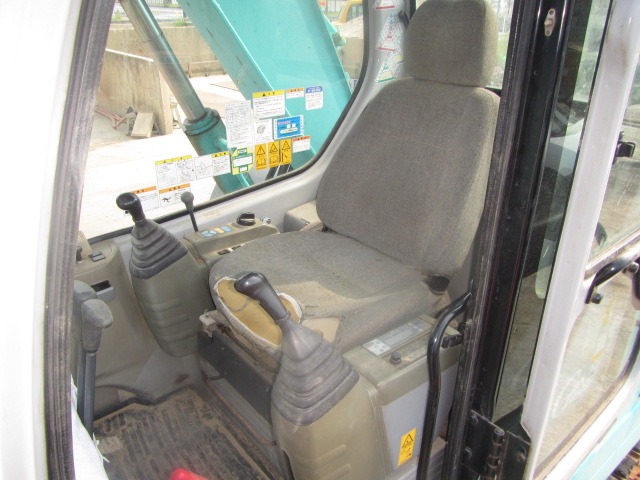 KOBELCO SK60SR-1E ★ Excavator ★ 450G+PAD, SLIDE CAB, TELESCOPIC ARM, CLAMSHELL BKT, BLADE, A/C