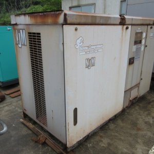 AIRMAN STATIONARY_COMPRESSOR_3unitsSet ★ Generator & Compressor ★ Not checked operation & availability of missing parts 動作及び欠品の有無未確認 - Image 2