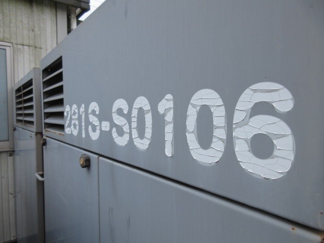 AIRMAN STATIONARY_COMPRESSOR_3unitsSet ★ Generator & Compressor ★ Not checked operation & availability of missing parts 動作及び欠品の有無未確認