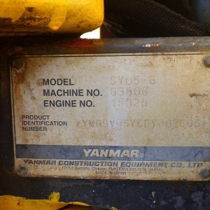 YANMAR SV05-B ★ Mini Excavator ★ 150R - Image 56