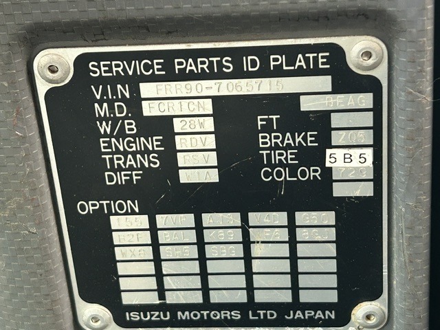 ISUZU TKG-FRR90S1 ★ Vehicle ★ DUMP TRUCK, A/C, 93057km