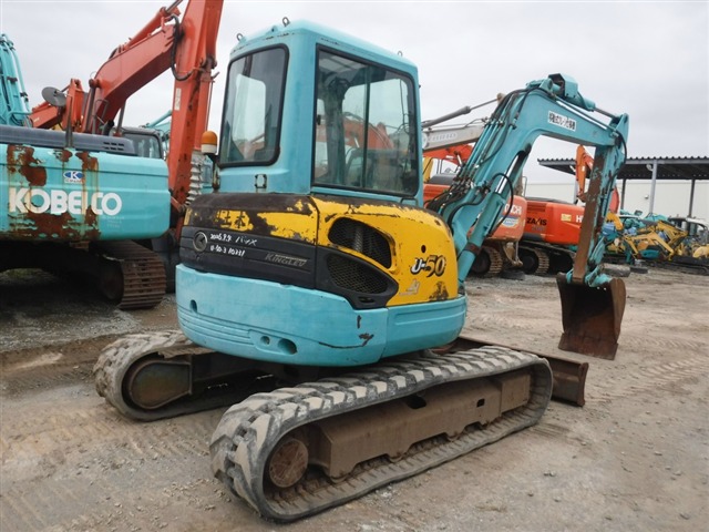 KUBOTA U-50-3 ★ Excavator ★ R, CAB, Blade, Piping, Arm Crane, M/L