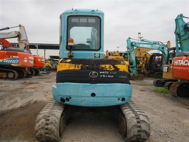 KUBOTA U-50-3 ★ Excavator ★ R, CAB, Blade, Piping, Arm Crane, M/L