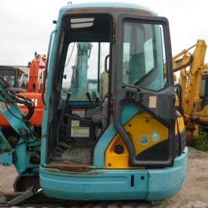KUBOTA U-50-3 ★ Excavator ★ R, CAB, Blade, Piping, Arm Crane, M/L - Image 50