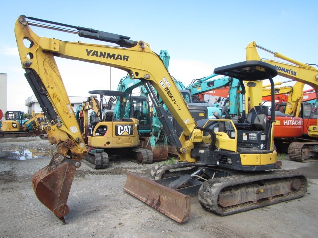 YANMAR VIO55-6A ★ Mini Excavator ★ 400R, BLADE, ARM CRANE, MULTI, W/QUICK HITCH