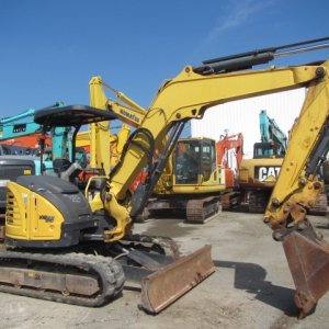 YANMAR VIO55-6A ★ Mini Excavator ★ 400R, BLADE, ARM CRANE, MULTI, W/QUICK HITCH - Image 4