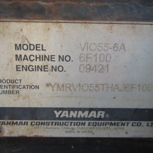 YANMAR VIO55-6A ★ Mini Excavator ★ 400R, BLADE, ARM CRANE, MULTI, W/QUICK HITCH - Image 56