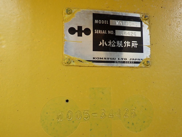 KOMATSU WA100-1 ★ Loader(Crawled/Wheeled) ★ CAB