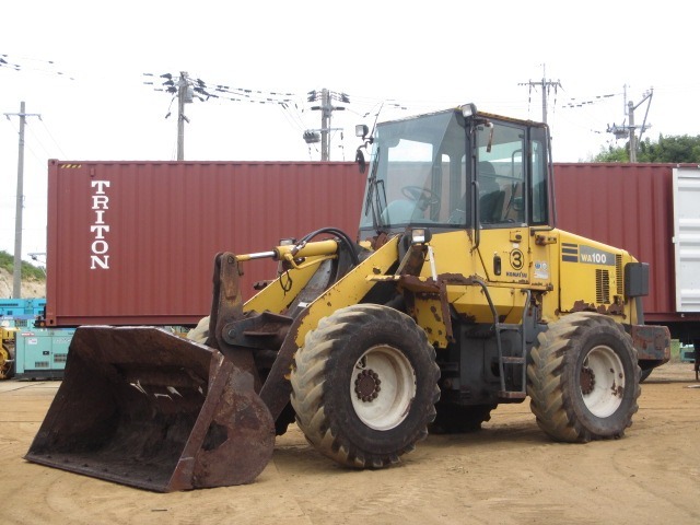 KOMATSU WA100-5 ★ Loader(Crawled/Wheeled) ★ GP BKT, CAB, A/C, 95,483km