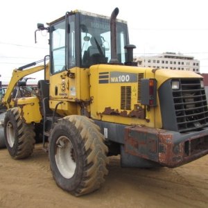 KOMATSU WA100-5 ★ Loader(Crawled/Wheeled) ★ GP BKT, CAB, A/C, 95,483km - Image 3