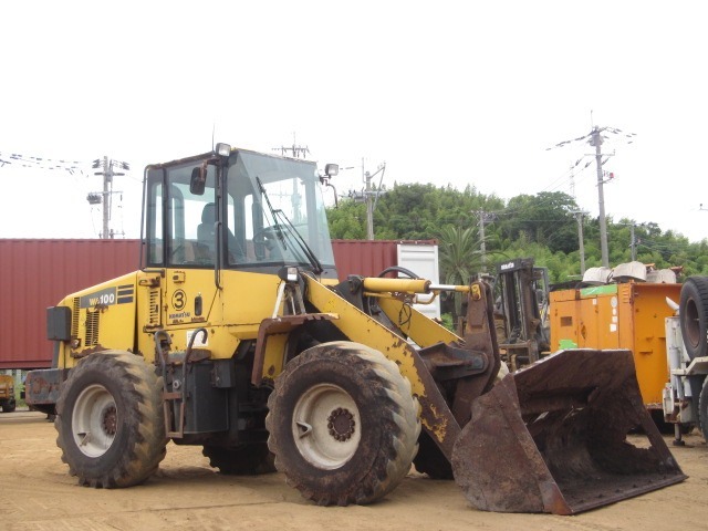 KOMATSU WA100-5 ★ Loader(Crawled/Wheeled) ★ GP BKT, CAB, A/C, 95,483km