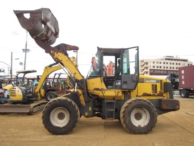 KOMATSU WA100-5 ★ Loader(Crawled/Wheeled) ★ GP BKT, CAB, A/C, 95,483km