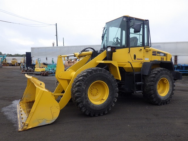 KOMATSU WA150-5 ★ Loader(Crawled/Wheeled) ★ CAB, BKT, A/C, 75,197km