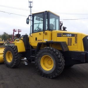 KOMATSU WA150-5 ★ Loader(Crawled/Wheeled) ★ CAB, BKT, A/C, 75,197km - Image 3
