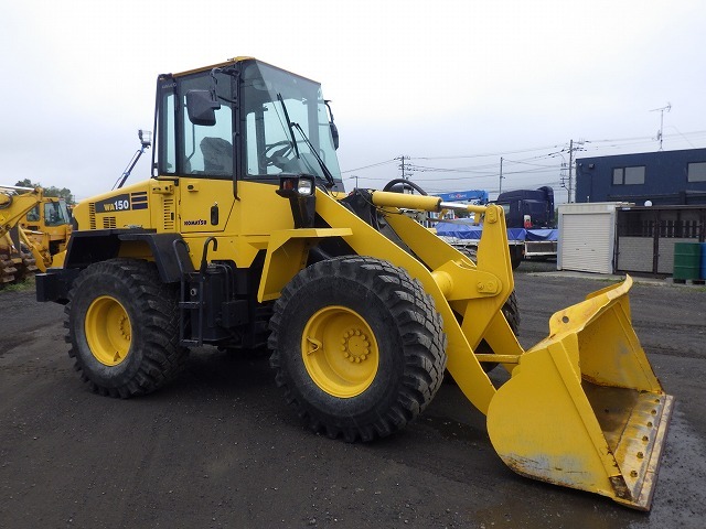 KOMATSU WA150-5 ★ Loader(Crawled/Wheeled) ★ CAB, BKT, A/C, 75,197km