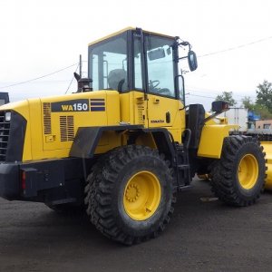 KOMATSU WA150-5 ★ Loader(Crawled/Wheeled) ★ CAB, BKT, A/C, 75,197km - Image 5