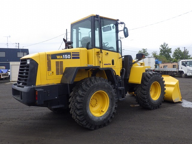 KOMATSU WA150-5 ★ Loader(Crawled/Wheeled) ★ CAB, BKT, A/C, 75,197km