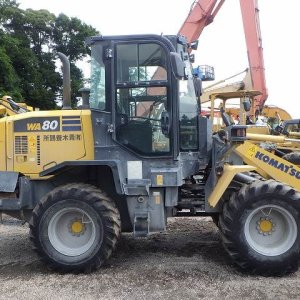 KOMATSU WA80-8 ★ Loader(Crawled/Wheeled) ★ ROPS CAB, A/C - Image 6