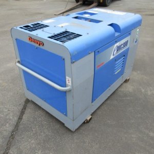 WELDER_2unitsSet ★ Generator & Compressor ★ 1)DENYO DAW-300LS-5710153 2006y/1000h - Image 6