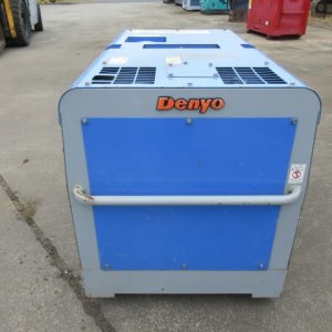 WELDER_2unitsSet ★ Generator & Compressor ★ 1)DENYO DAW-300LS-5710153 2006y/1000h - Image 7