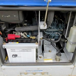 WELDER_2unitsSet ★ Generator & Compressor ★ 1)DENYO DAW-300LS-5710153 2006y/1000h - Image 9