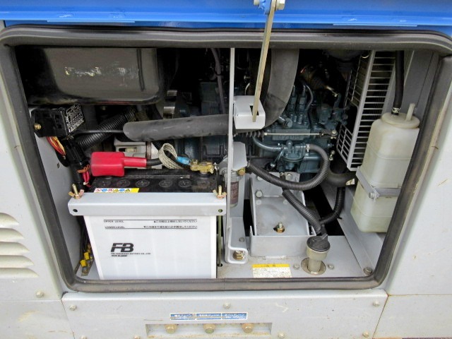 WELDER_2unitsSet ★ Generator & Compressor ★ 1)DENYO DAW-300LS-5710153 2006y/1000h