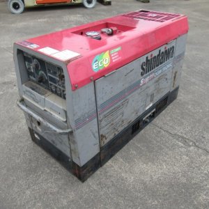 WELDER_2unitsSet ★ Generator & Compressor ★ 1)DENYO DAW-300LS-5710153 2006y/1000h - Image 20