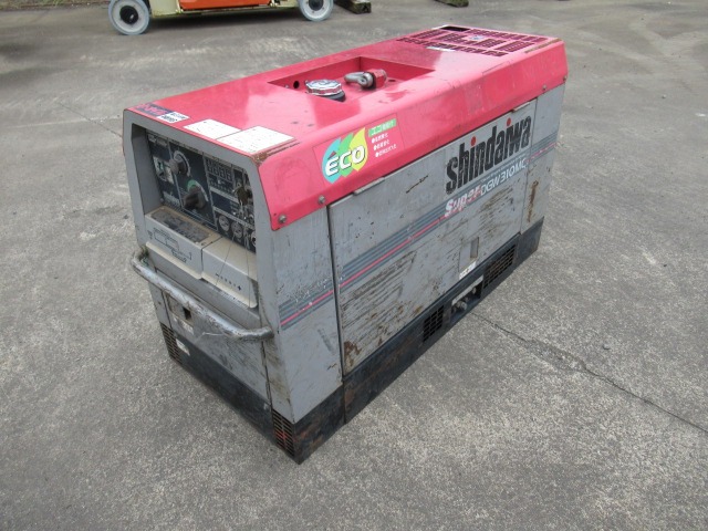WELDER_2unitsSet ★ Generator & Compressor ★ 1)DENYO DAW-300LS-5710153 2006y/1000h