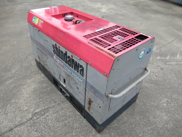 WELDER_2unitsSet ★ Generator & Compressor ★ 1)DENYO DAW-300LS-5710153 2006y/1000h