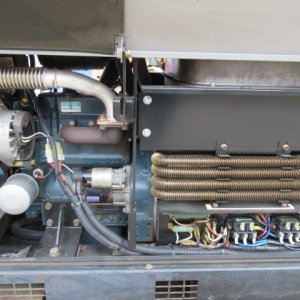 WELDER_2unitsSet ★ Generator & Compressor ★ 1)DENYO DAW-300LS-5710153 2006y/1000h - Image 26
