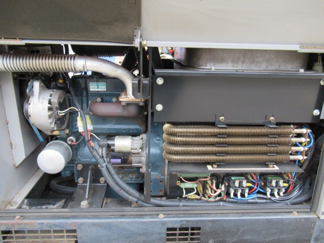 WELDER_2unitsSet ★ Generator & Compressor ★ 1)DENYO DAW-300LS-5710153 2006y/1000h