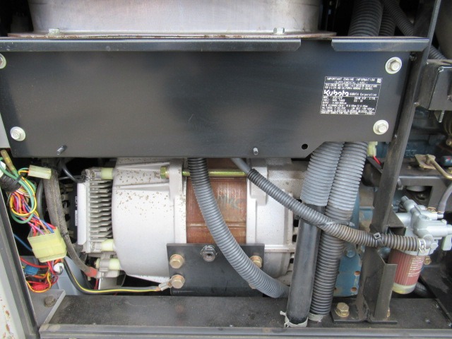 WELDER_2unitsSet ★ Generator & Compressor ★ 1)DENYO DAW-300LS-5710153 2006y/1000h