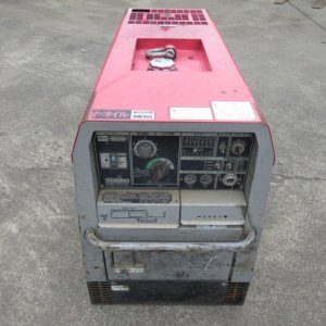 WELDER_2unitsSet ★ Generator & Compressor ★ 1)DENYO DAW-300LS-5710153 2006y/1000h - Image 34