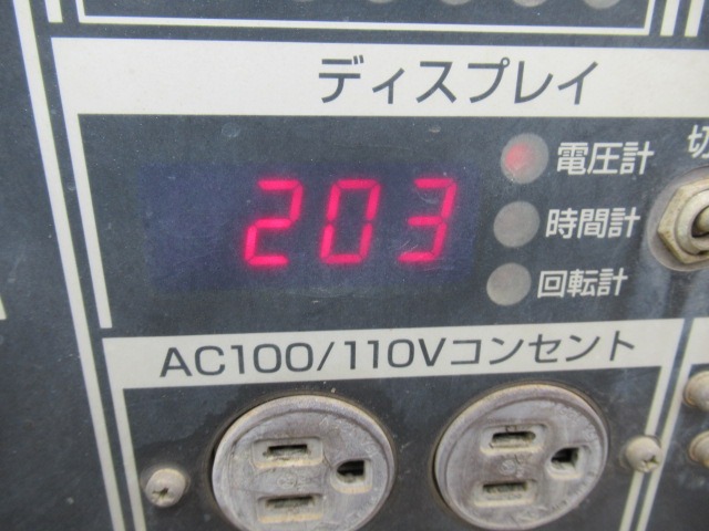 WELDER_2unitsSet ★ Generator & Compressor ★ 1)DENYO DAW-300LS-5710153 2006y/1000h