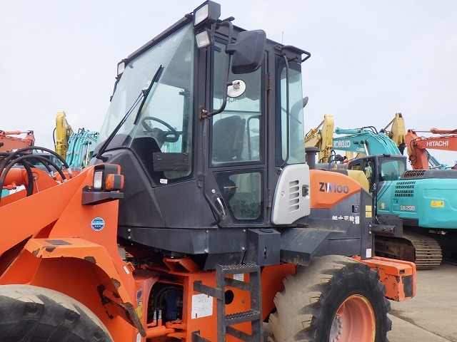 HITACHI ZW100-5B ★ Loader(Crawled/Wheeled) ★ ROPS CAB, A/C, W/ COVER