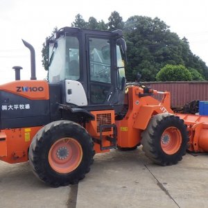 HITACHI ZW100-5B ★ Loader(Crawled/Wheeled) ★ ROPS CAB, A/C, W/ COVER - Image 7