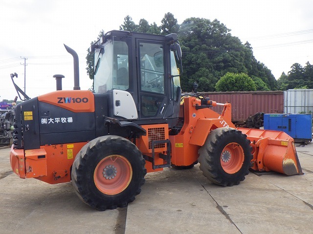 HITACHI ZW100-5B ★ Loader(Crawled/Wheeled) ★ ROPS CAB, A/C, W/ COVER