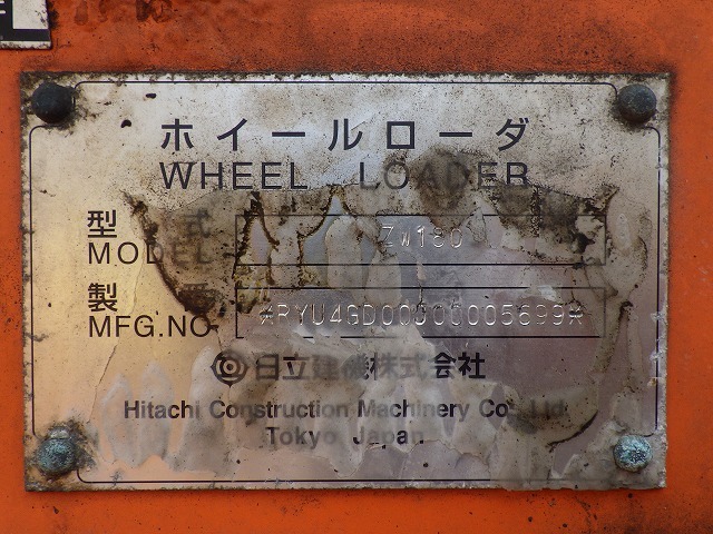 HITACHI ZW180 ★ Loader(Crawled/Wheeled) ★ ROPS CAB, A/C