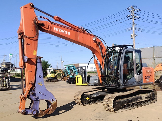 HITACHI ZX120-3 ★ Excavator ★ 500G, CRUSHER, PIPING, A/C, W/ BKT, PIPINGx2, BOLTS