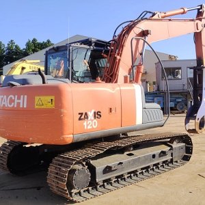 HITACHI ZX120-3 ★ Excavator ★ 500G, CRUSHER, PIPING, A/C, W/ BKT, PIPINGx2, BOLTS - Image 7