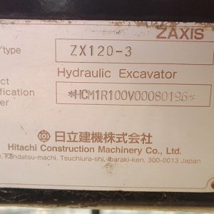 HITACHI ZX120-3 ★ Excavator ★ 500G, CRUSHER, PIPING, A/C, W/ BKT, PIPINGx2, BOLTS - Image 68
